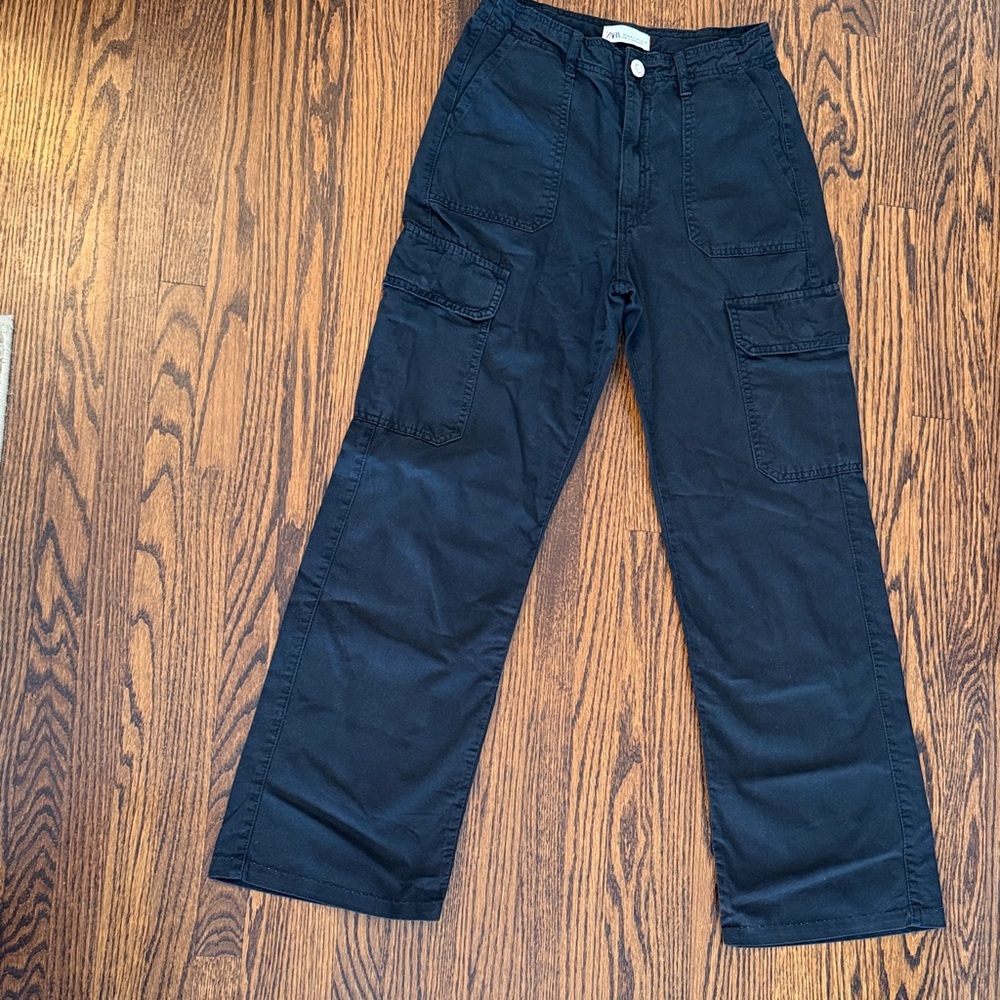 Women’s Zara Black Cargo Pants